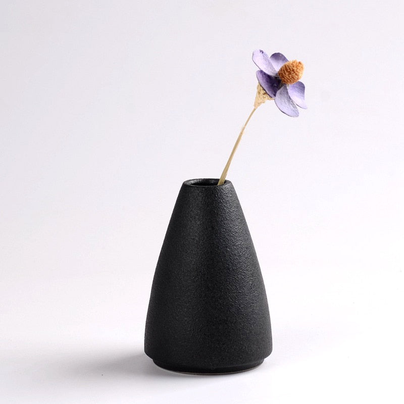 Vaso Decorativo de Cerâmica Estilo Japonês
